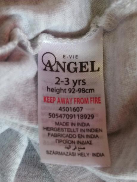 2 ks tričiek ružové a sivé na 2-3 roky, angel, evie angel,92