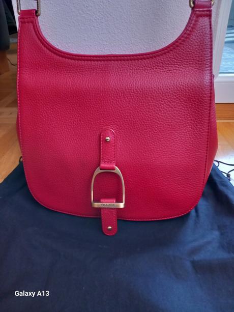 Kožená kabelka village england, 