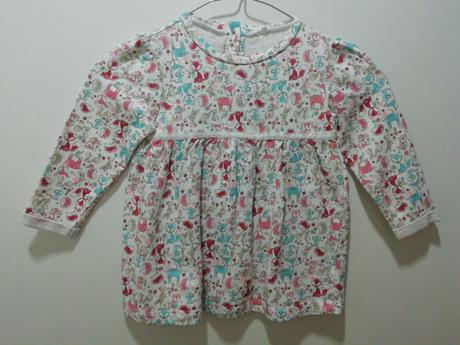 Mikina / tunika so zvieratkami tu, tu,86