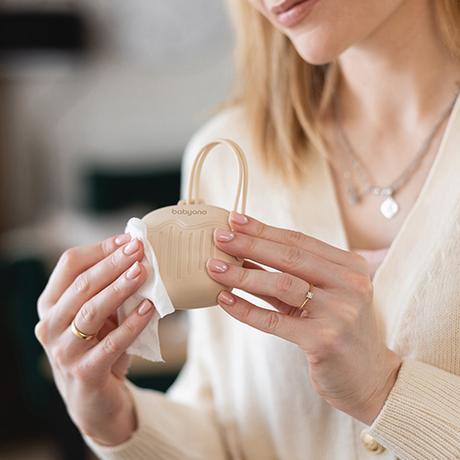 Babyono obal na cumlík béžový, babyono