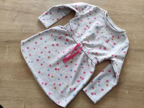 Bodkované mikinové šaty, f&f,110