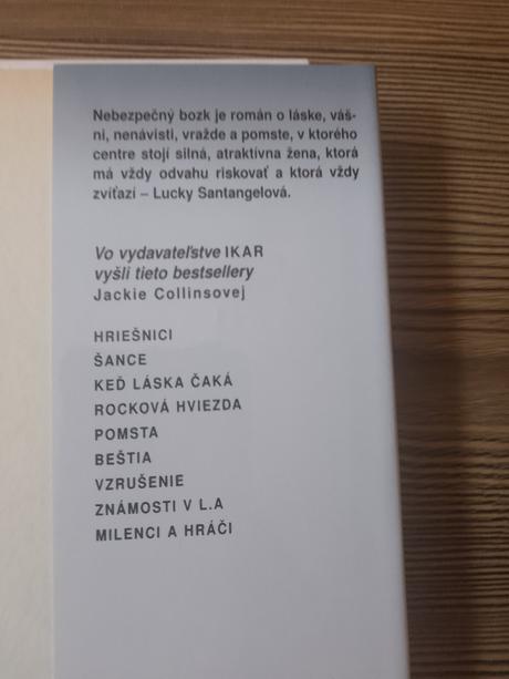 Jackie collinsová - nebezpečný bozk,
