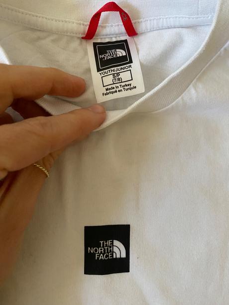 Bavlnené tričko the north face, 128