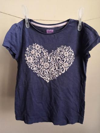 Tričko so srdcom, f&f,122
