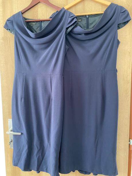 Modré šaty / business šaty, next,xs
