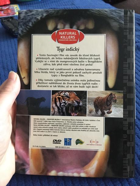 Výprava do bažin tygre - dvd dokument,