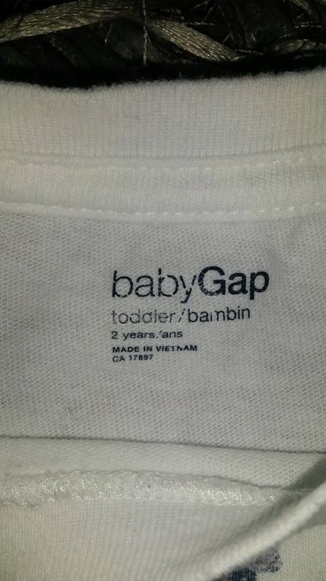 Tricko s dlhym rukavom znacky gap - velk 90cm, gap,86