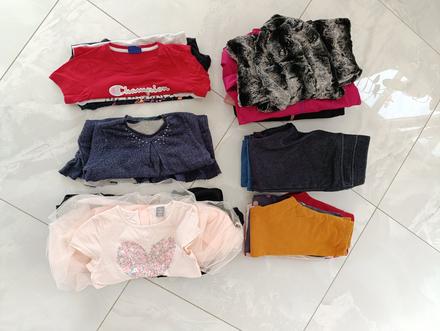 Balík dievčenského oblečenia 128, 122–134