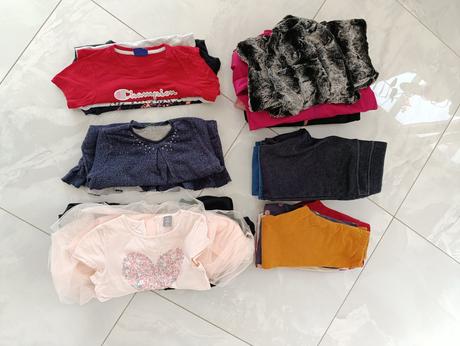 Balík dievčenského oblečenia 128, 122–134