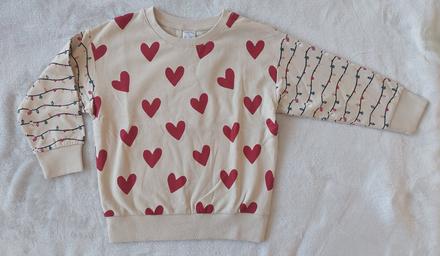 Vianočná mikina zn.lindex veľ.98/104, lindex,104