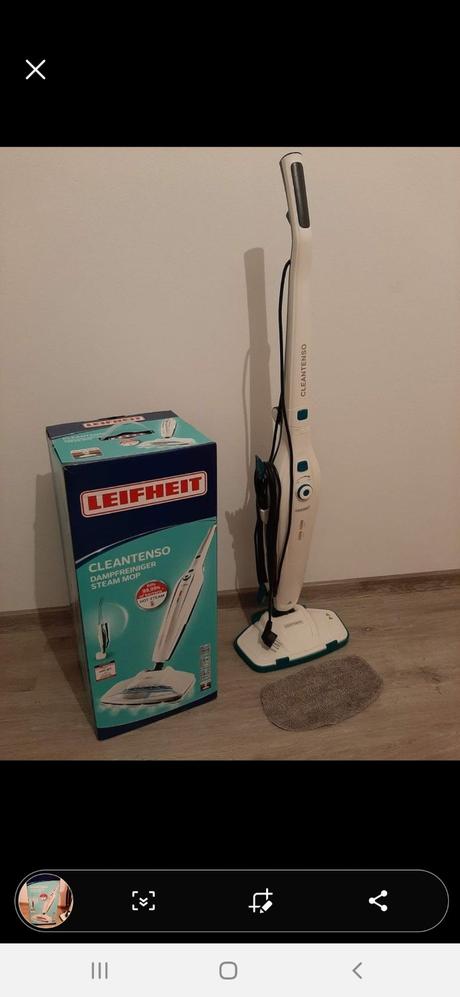 Parný mop/čistič leifheit, 