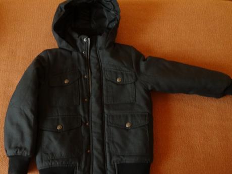 Detská zimná bunda na 9-10 rokov, takko,134