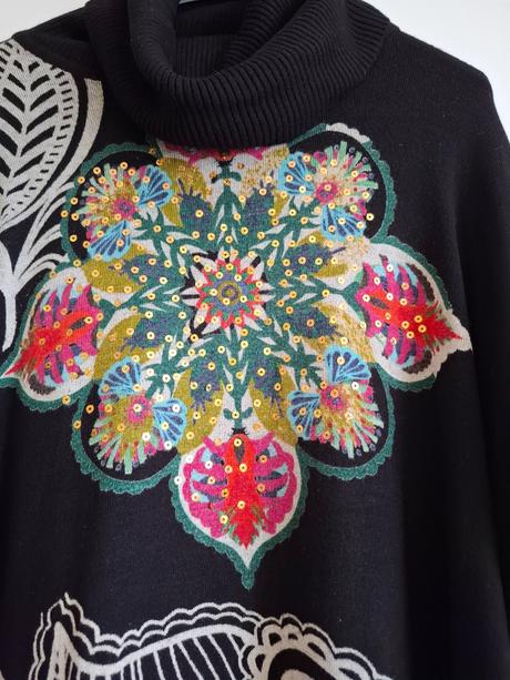 Pončo/ rolak, desigual,m