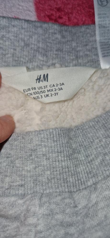 Zateplené tepláky h&m, v.98, h&m,98