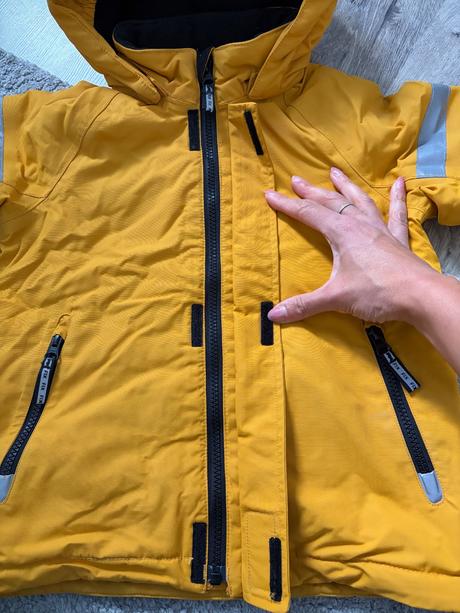 Lindex fix zimná bunda reflexná s kapucňou 110, lindex,110