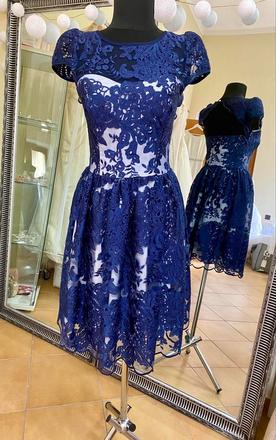 Krátke spoločenské šaty s/m, m / s