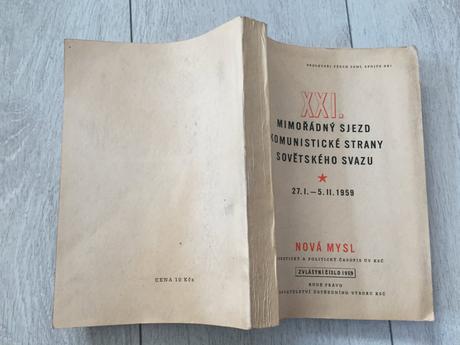 Kniha nova mysl mimoriadny zjazd 1959,