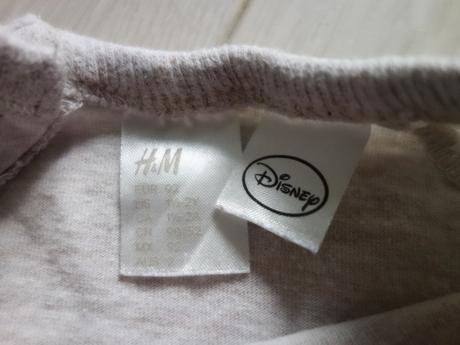 Tričko h&m disney, h&m,92