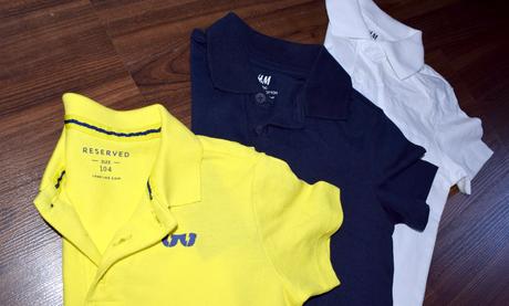 Modrá polokošeľa hm vel. 98/104, 104