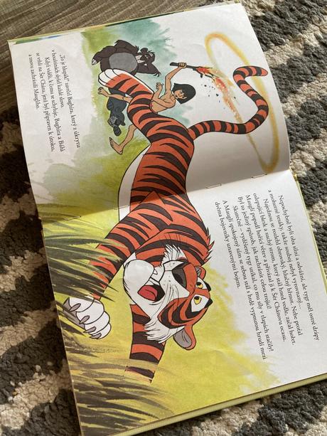 Kniha džunglí zlatá sbírka pohádek, 