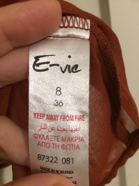 Dvojfarebne tricko s vreckom na hrudi, e-vie,36