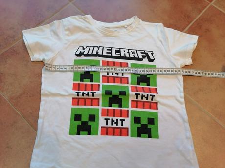 Tričko minecraft, veľ. 134, sinsay,134