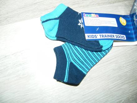 Členkové ponožky, 2ks - nenosené 19-22, lupilu,21