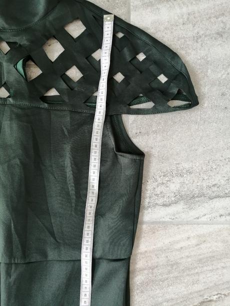 Neoprénový tmavozelený overal asos, vs, s