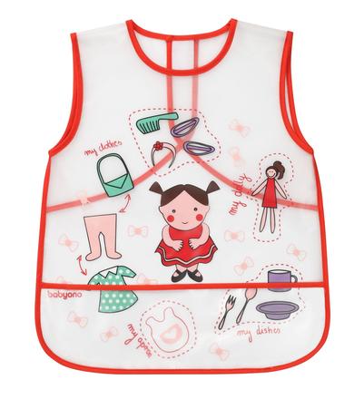 Babyono 839 podbradník umývateľný 33x40 cm, 24m+, 