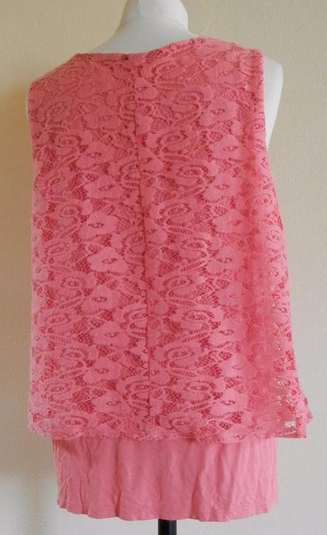 Lososovo ruzovy top, george,44