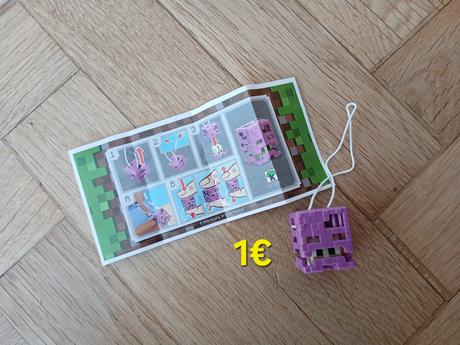 Figurka minecraft - kinder joy, 