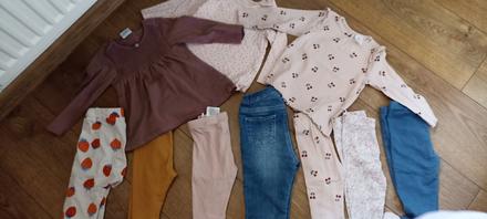 Balík dievča h&m, next, lindex a iné veľkosť 80, 68–80