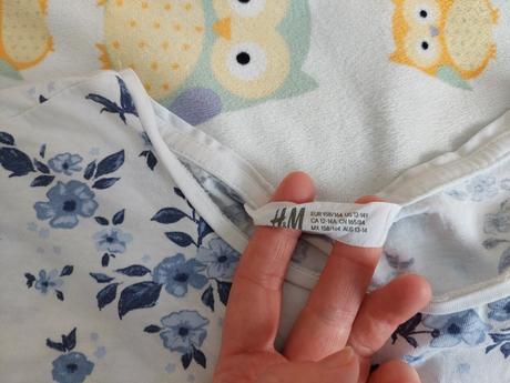 Hm tričko s kvetmi veľ.158/164, h&m,158