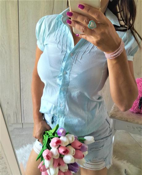 Blúzka s lurexom-m, m