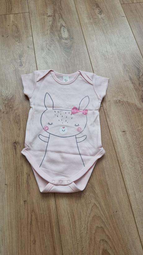 Body s krátkym rukávom veľ. 74 cm., c&a,74