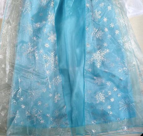 Novy 122/128 saty,kostym elsa,frozen, elza,7-8 r., 