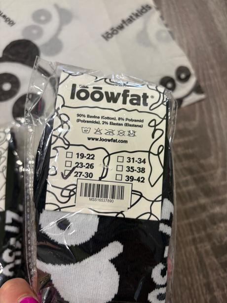 Loowfat nove detske ponožky 27-30, 28