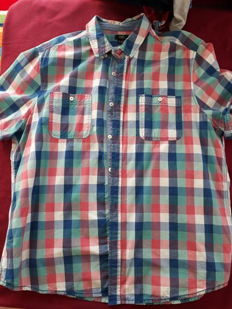 Pánska károvaná košeľa, f&f,xxl