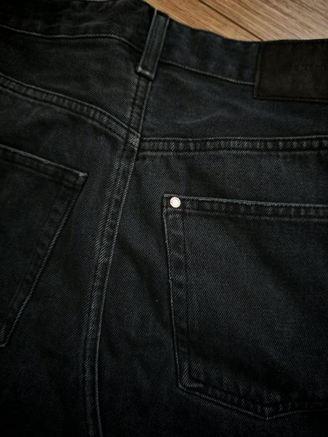 Krásna riflová minisukňa, denim,36