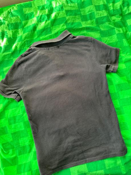 Tmavomodrá polo-košela, h&m,134