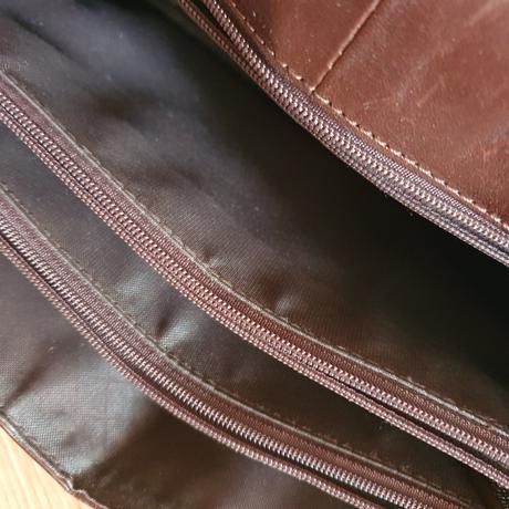 Kožená kabelka claudio ferrici, 