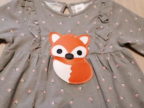 Pískacie šaty, h&m,74