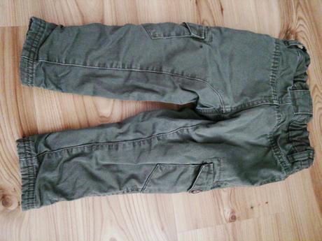 Nohavice zateplene hm, h&m,86