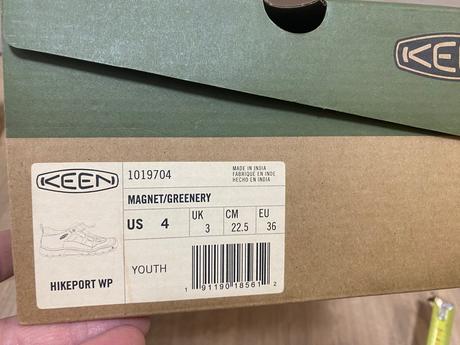 Turistické chlapčenské topánky keen hikeport wp, keen,36