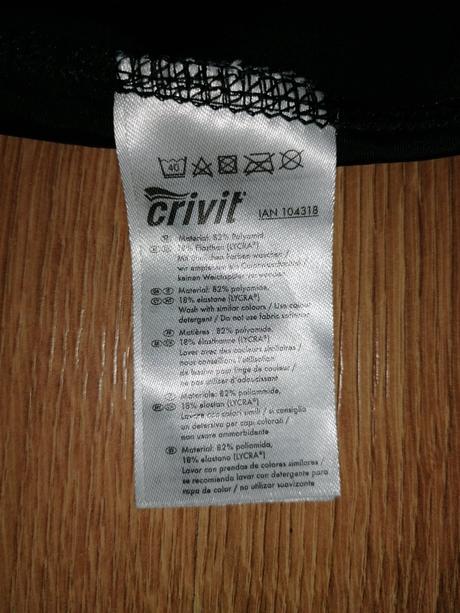 Cyklistické nohavice 48/50, crivit,m