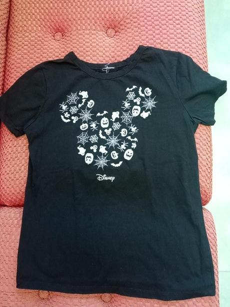 Halloween mickey trblietavé tričko, disney,xs