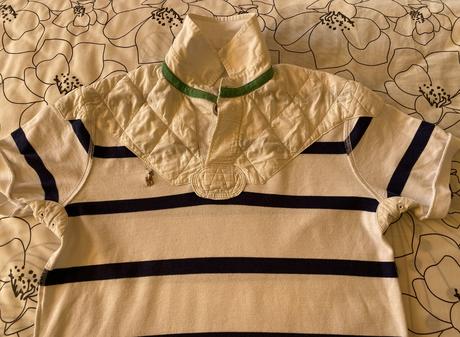 Bavlnené pásikové tričko polo ralph lauren v. m, ralph lauren,m