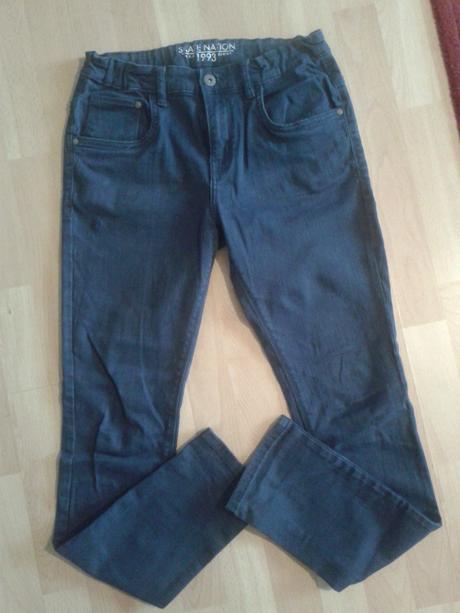 Elastické nohavice, c&a,170