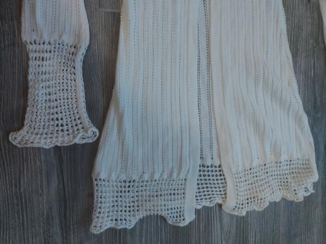 Svetrík z mako/egyptskej bavlny, s