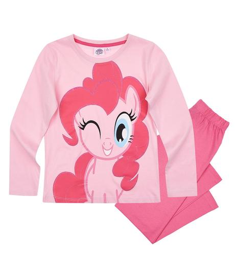 Dievčenské dlhé pyžamo my little pony fuchsia, disney,104